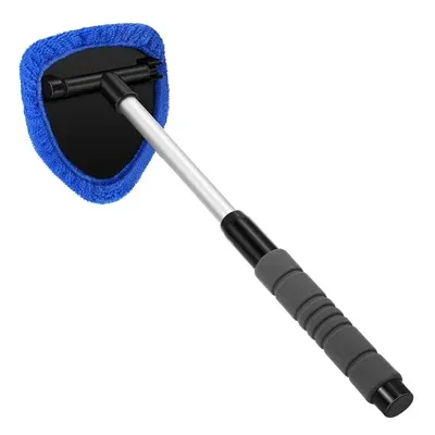 Ensemble de brosses de nettoyage pour pare-brise – Nettoyeur de vitres télescopique en microfibre pour voiture avec grattoir anti-buée 9