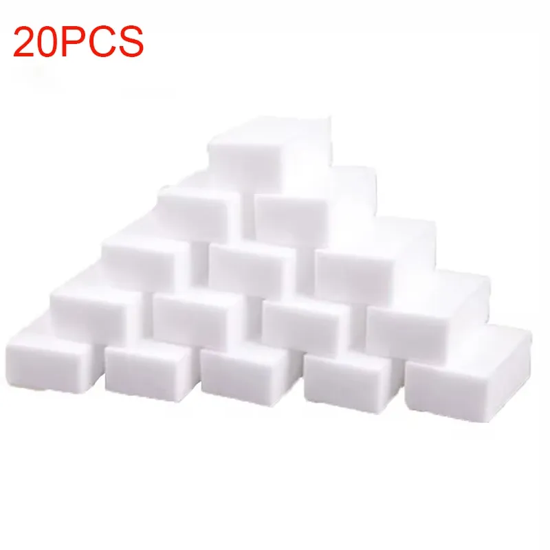 100 pièces/lot Éponge Magique en Mélamine pour Cuisine et Salle de Bain, Nettoyant Multi-Usages 100 x 60 x 15 mm 9