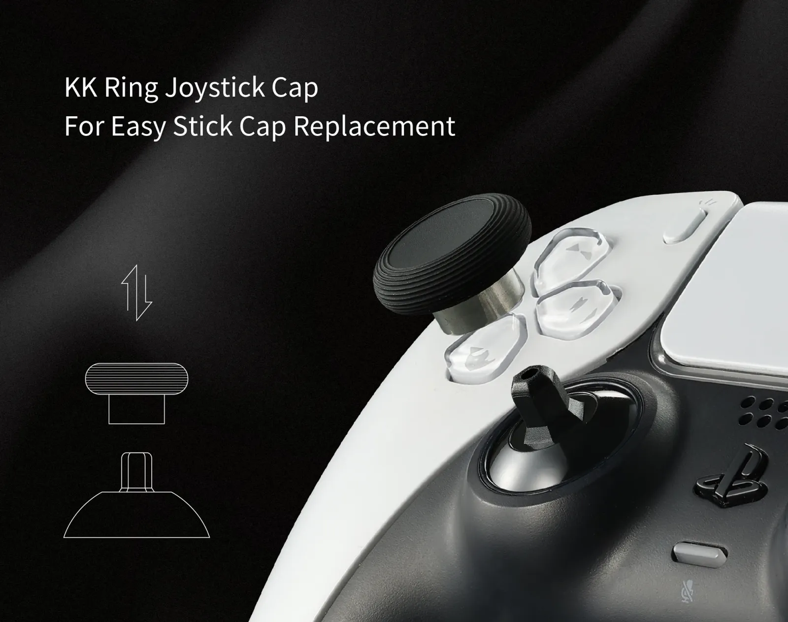 Joystick GuliKit TMR, qualité de finition
