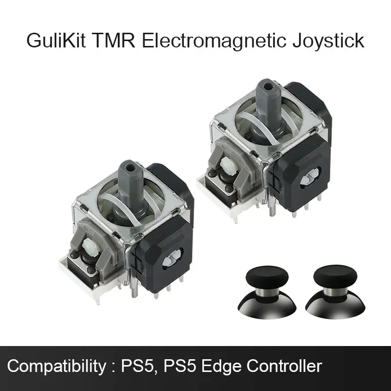 Manette GuliKit TMR avec capuchons de joystick pour PS4, PS5, manette PS5 Edge, Switch Pro, Xbox Series, accessoires de réparation 8