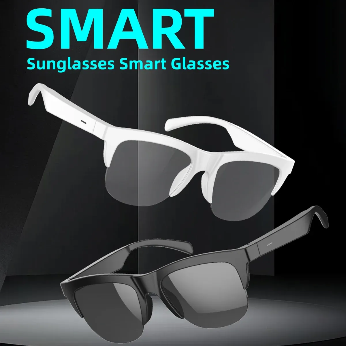 Détail du design des lunettes intelligentes