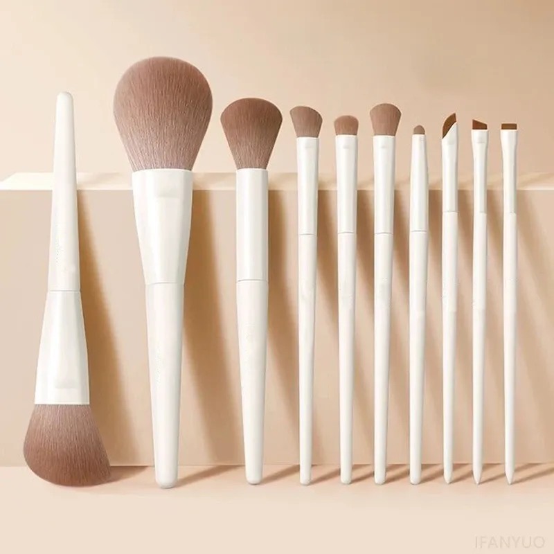 Ensemble de pinceaux de maquillage professionnels, 5, 7, 10 ou 12 pièces