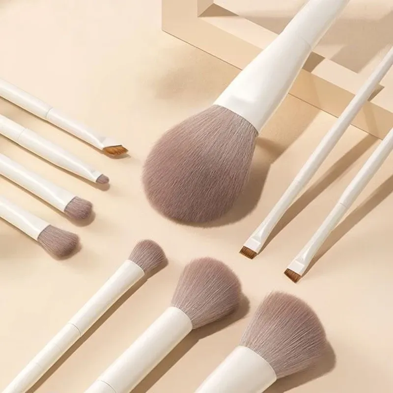 Ensemble de pinceaux de maquillage professionnels, 5, 7, 10 ou 12 pièces 4