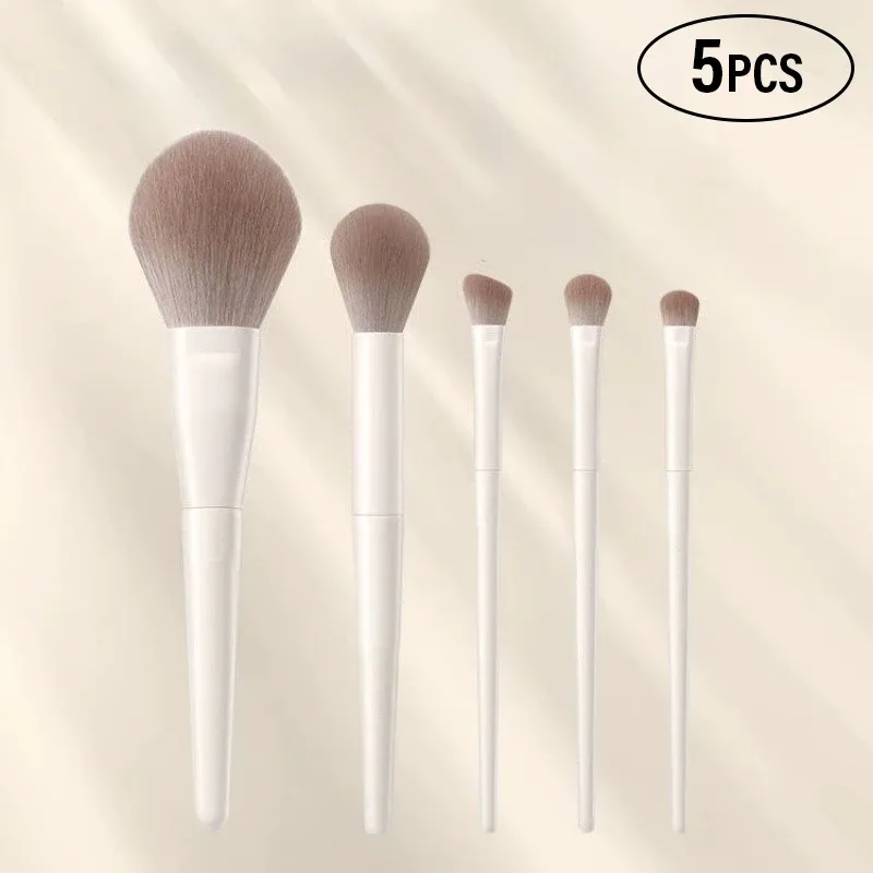 Ensemble de pinceaux de maquillage professionnels, 5, 7, 10 ou 12 pièces 7