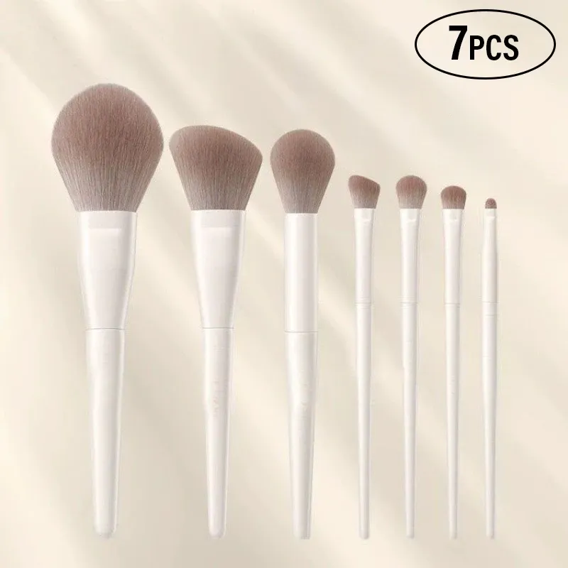 Ensemble de pinceaux de maquillage professionnels, 5, 7, 10 ou 12 pièces 8