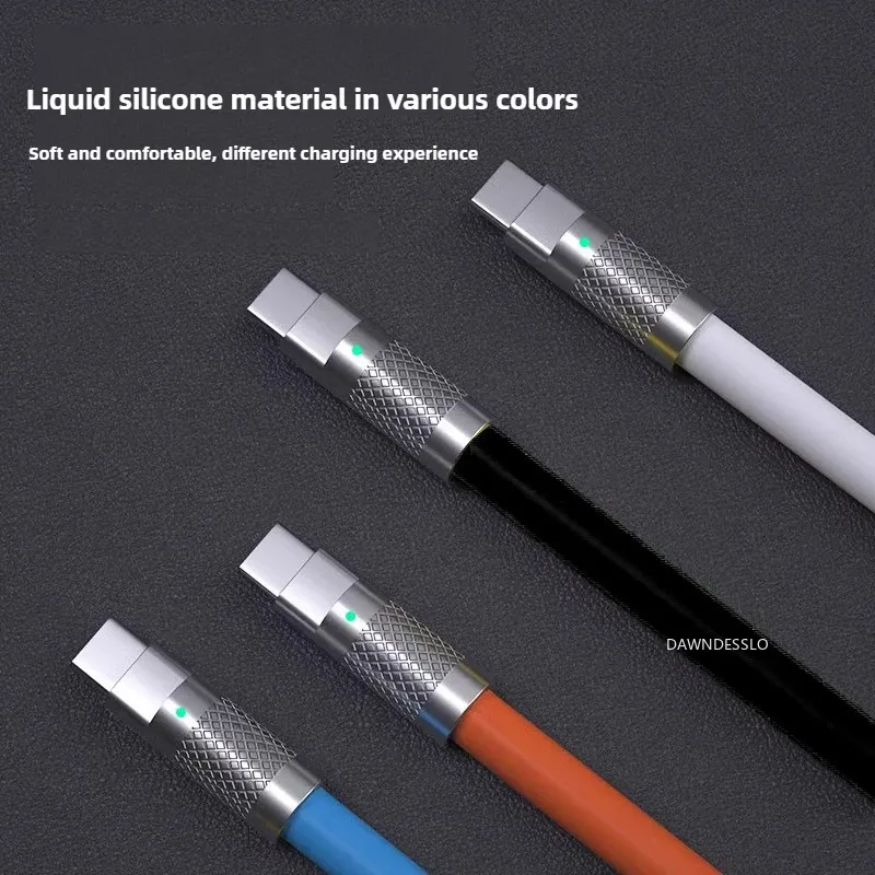 Câble de charge USB-C vers USB-C, vue d'ensemble
