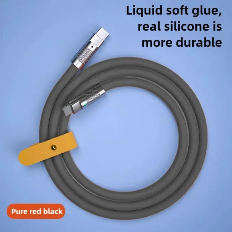 Câble de charge ultra rapide 120W 7A USB-C vers USB-C PD, longueurs 1 m, 1,5 m et 2 m, compatible Xiaomi et Huawei 9