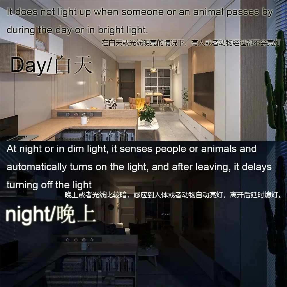 Mini détecteur de mouvement infrarouge intelligent 5 V / 24 V pour bande LED, contrôleur automatique à détection de présence humaine 6