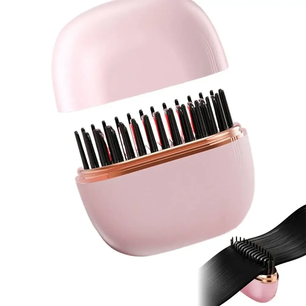 Lisseur et boucleur 2 en 1 sans fil, portable, anti-frisottis 8