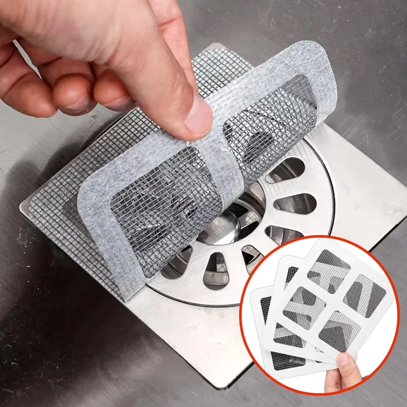 Couvercle de vidange jetable en maille, vue d'ensemble