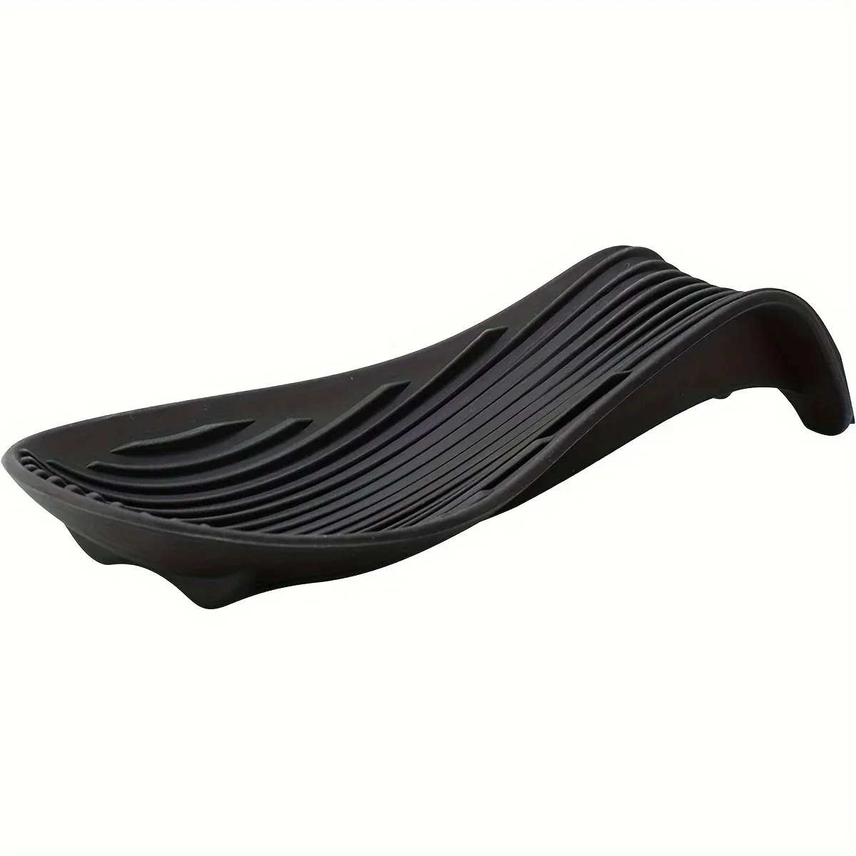 Détail du porte-cuillère en silicone et de ses finitions