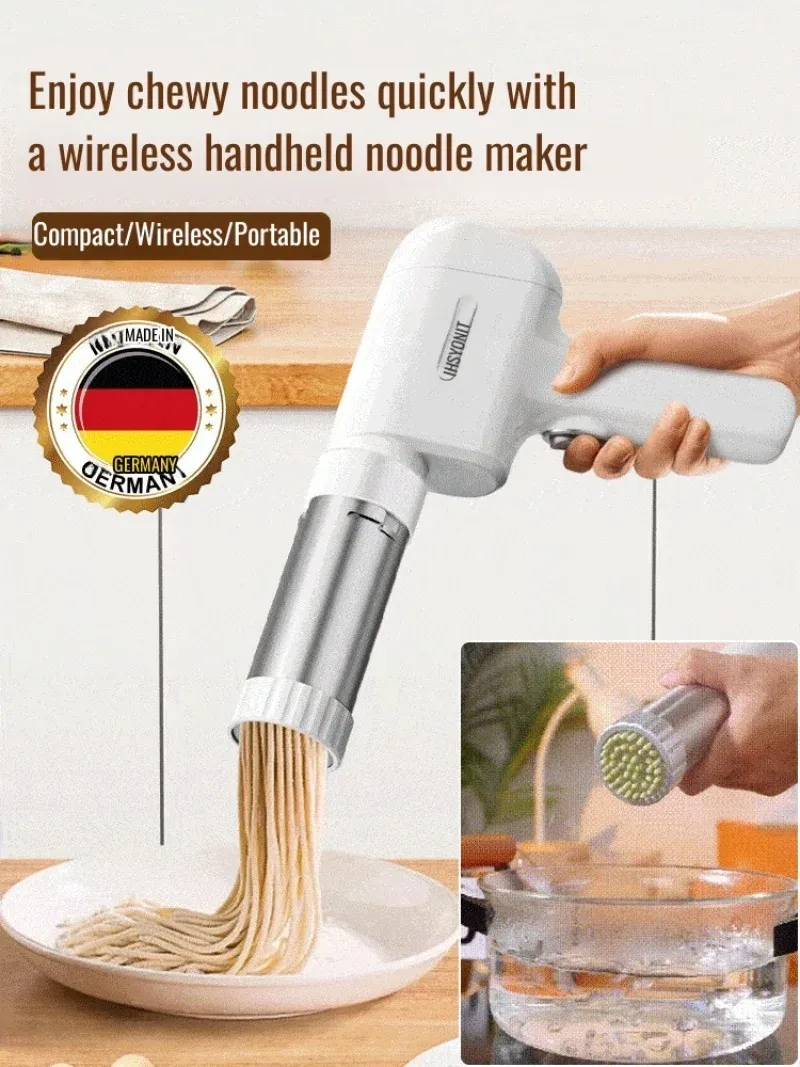 Machine à nouilles électrique sans fil et portable 2