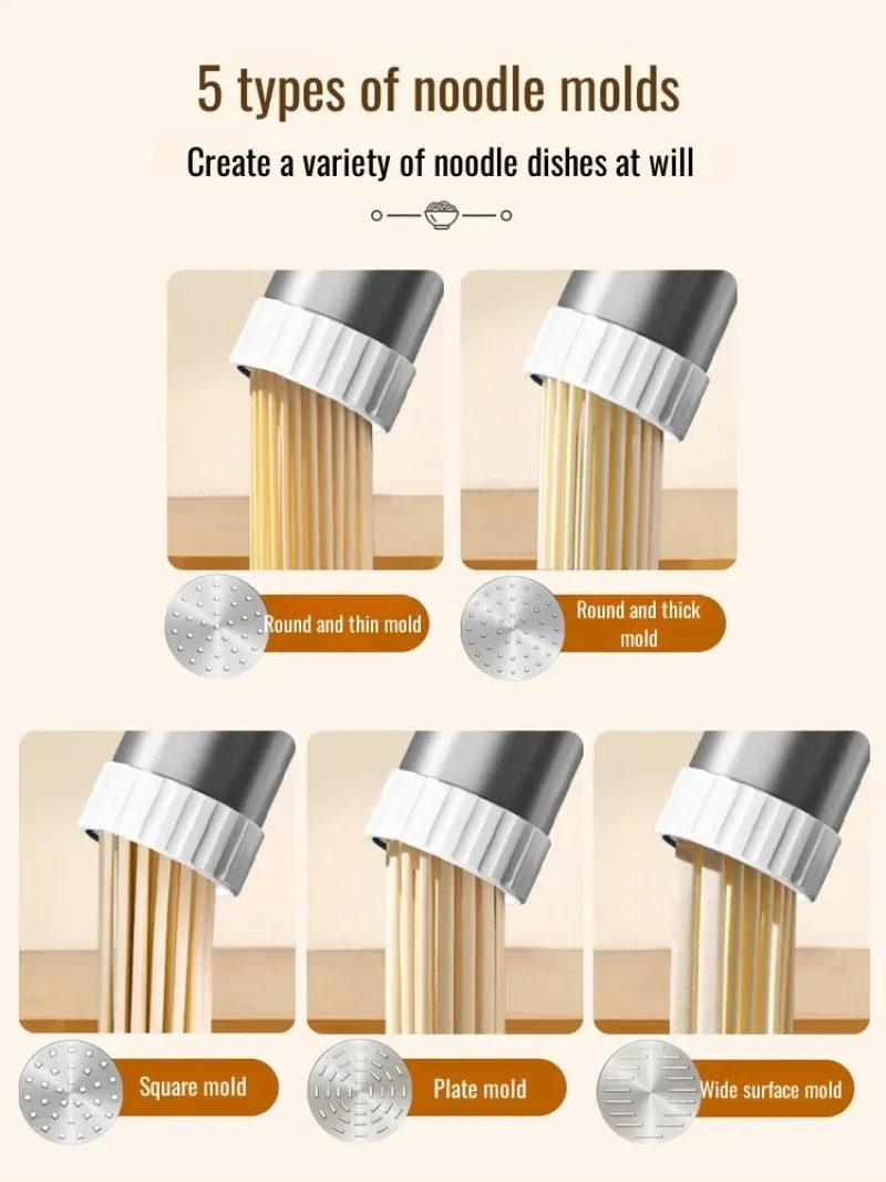 Machine à nouilles électrique sans fil et portable 6