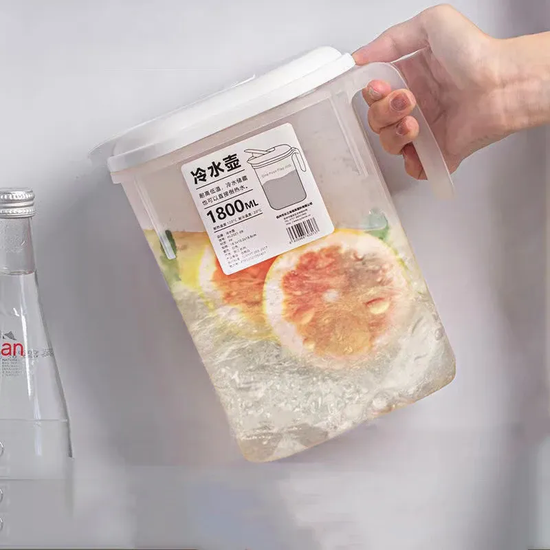 Distributeur de boissons 3,5 L pour réfrigérateur, pichet à eau froide et à jus 9