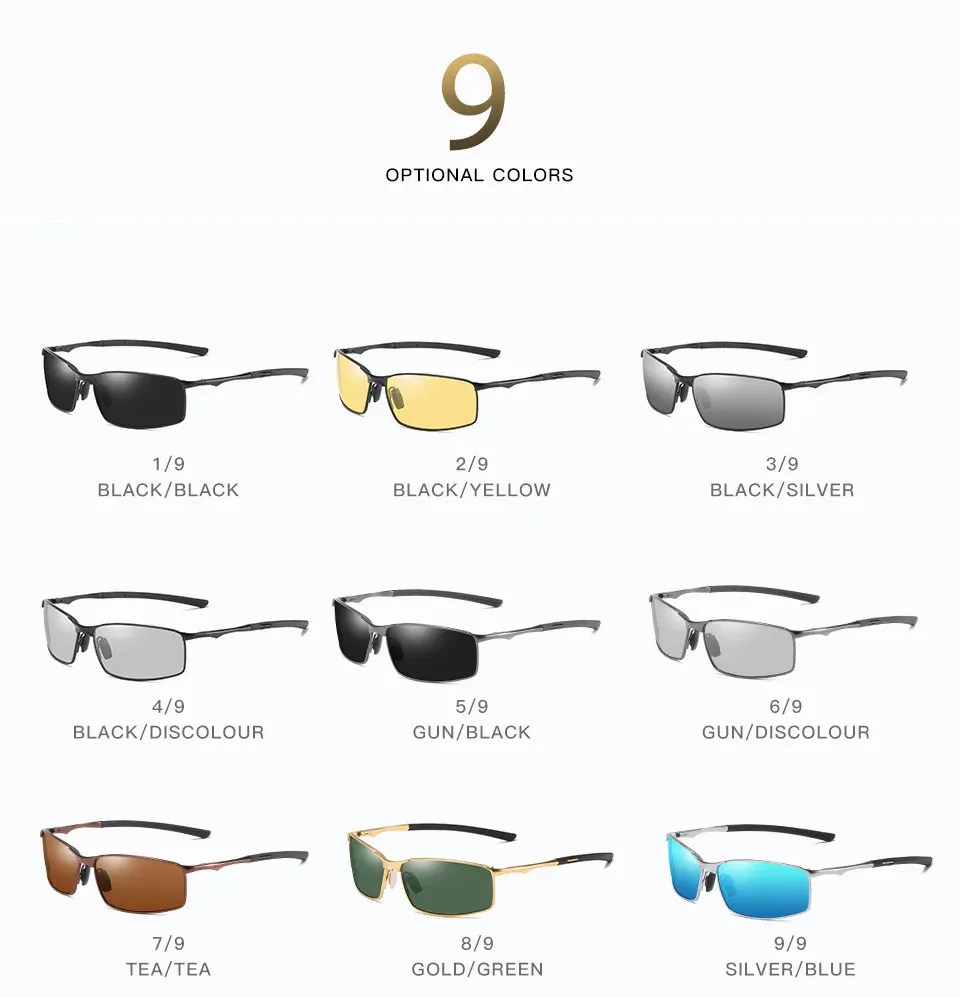 Lunettes de soleil polarisées, détail des verres
