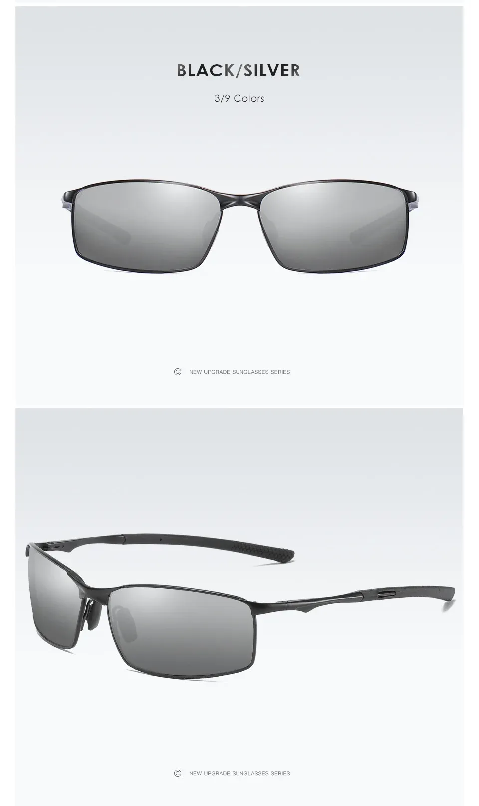 Lunettes de soleil polarisées, détail des verres