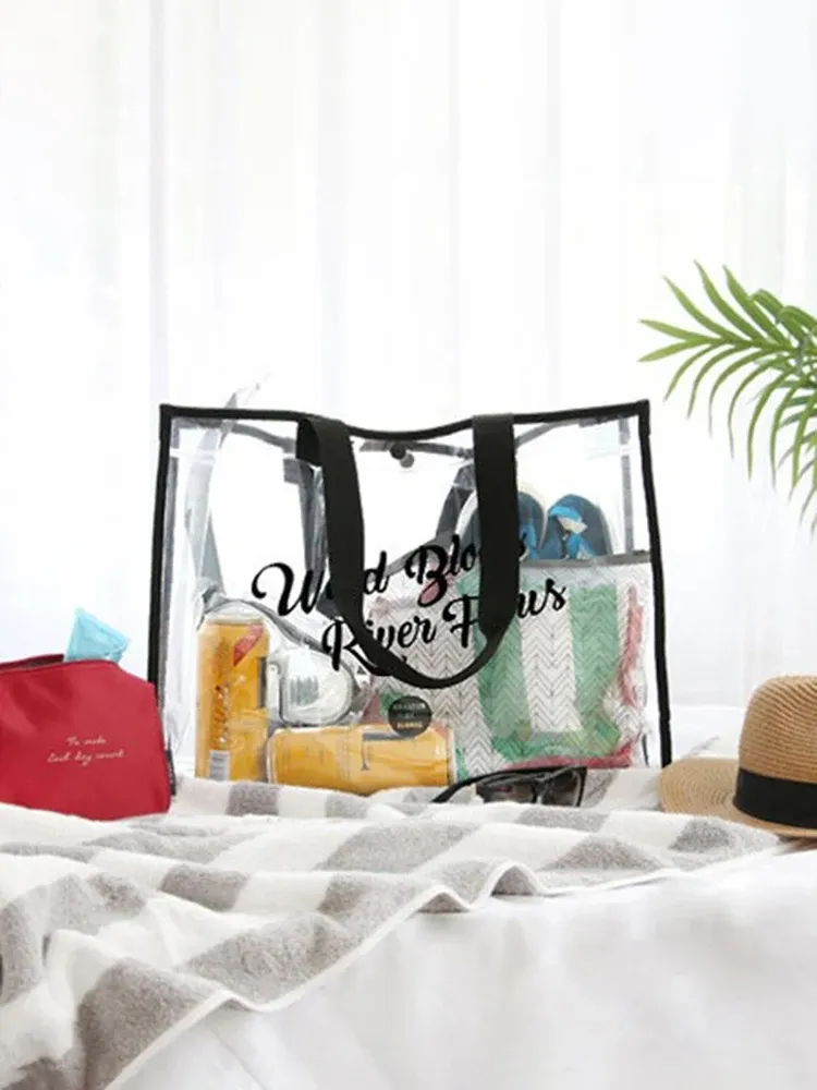 Détail du sac de plage