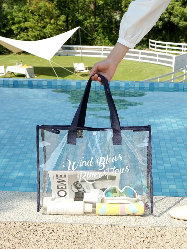Détail du sac de plage