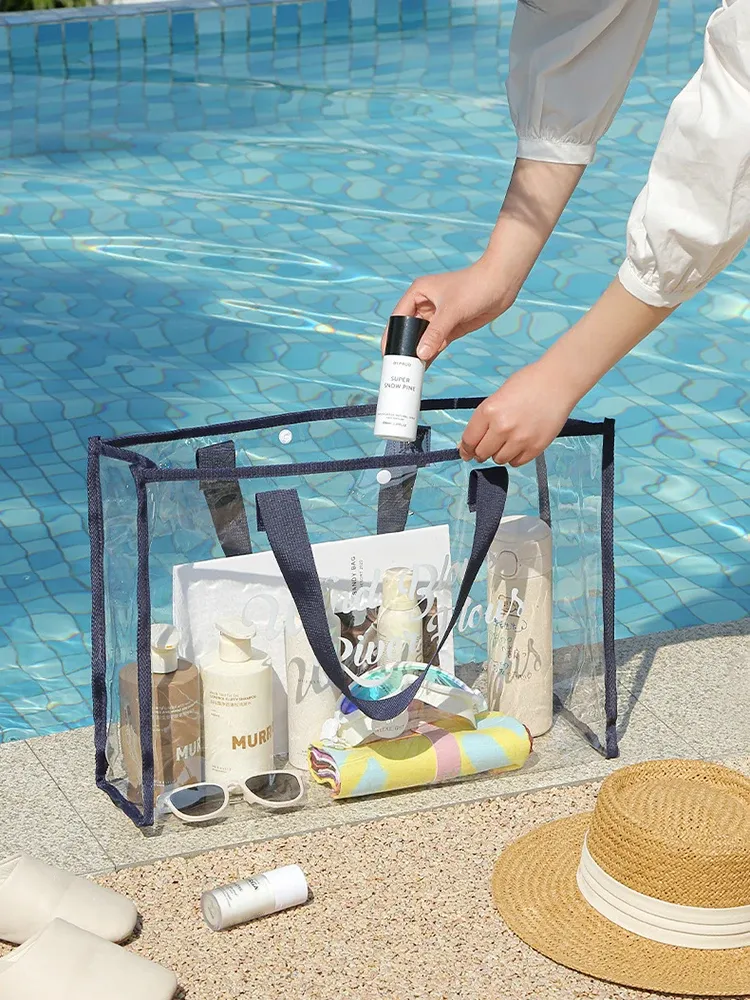 Détail du sac de plage