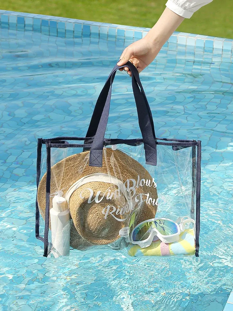 Détail du sac de plage