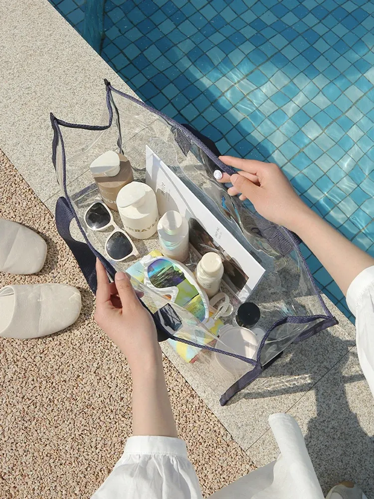 Détail du sac de plage