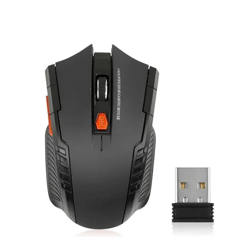 Souris sans fil 113 optique 2,4 GHz avec récepteur USB, portable à 6 boutons pour ordinateur portable 2