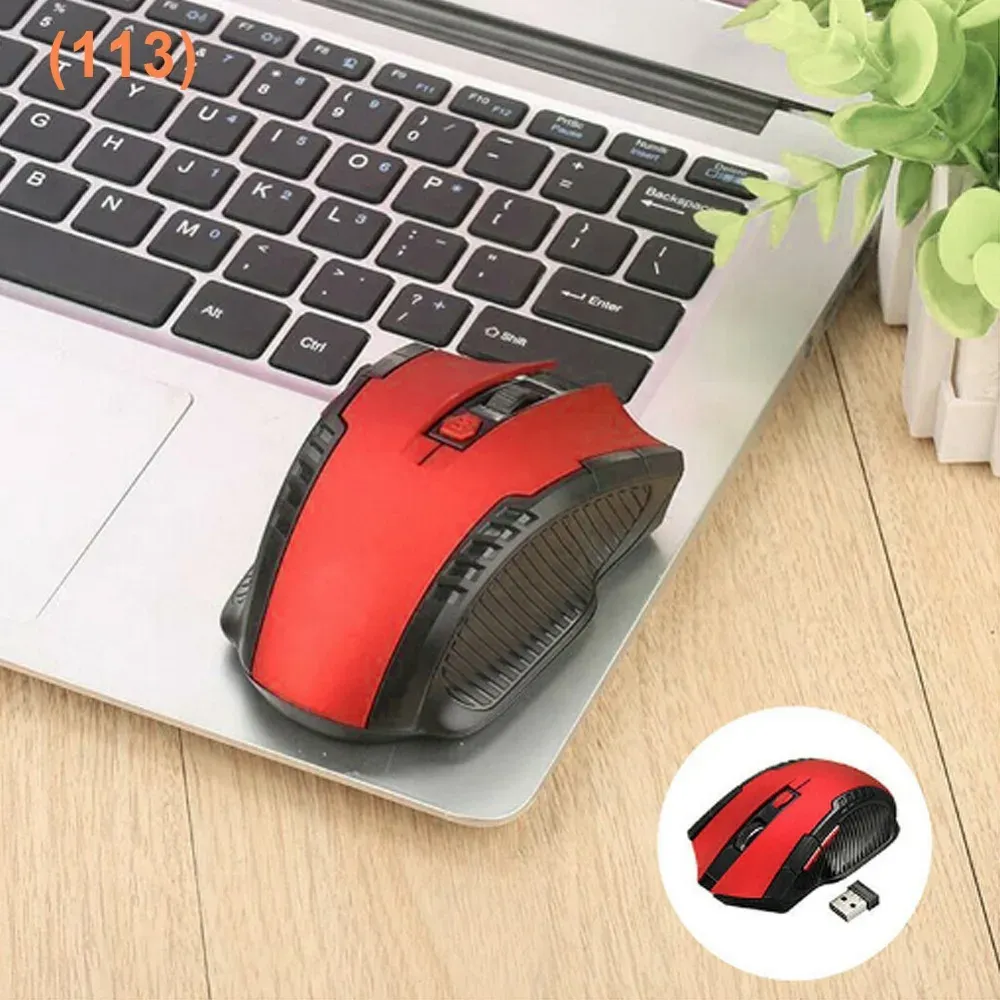 Souris sans fil en situation d'utilisation