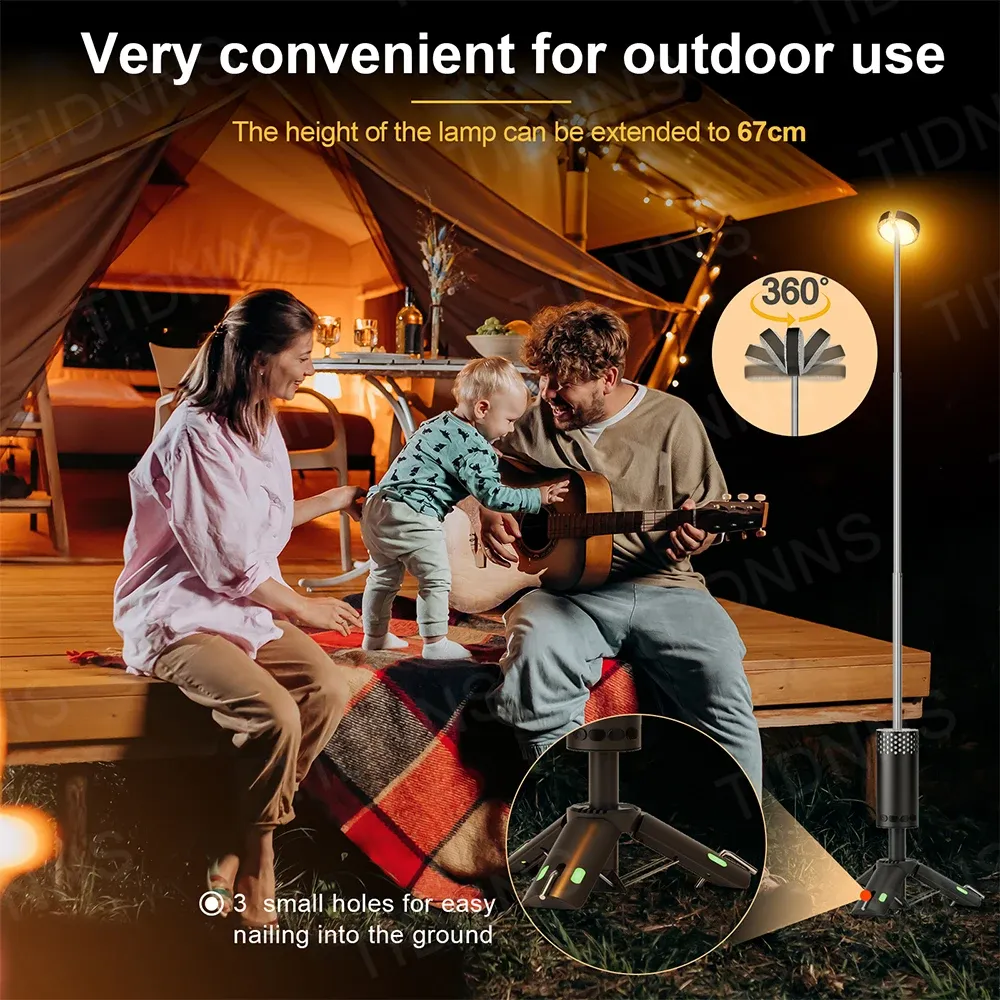 Lampe de camping pour la pêche de nuit