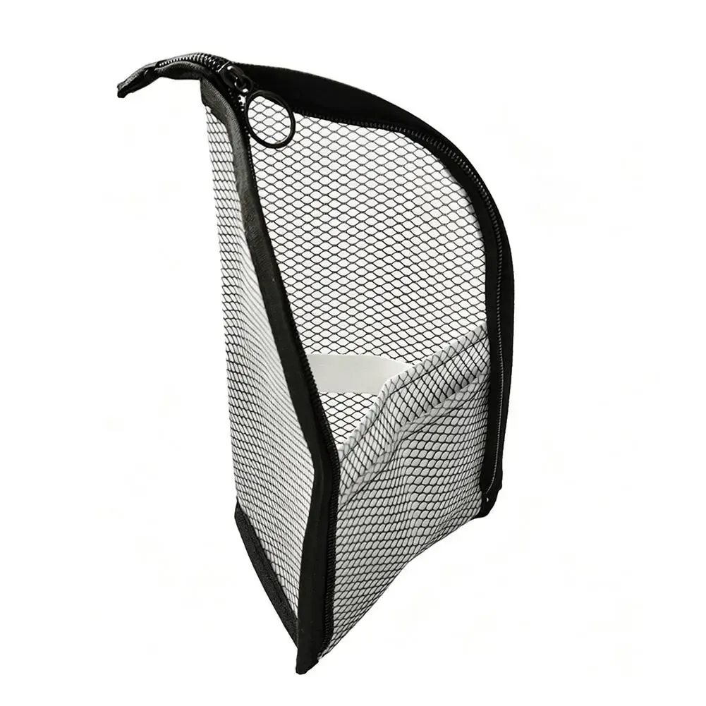 Trousse de toilette en maille pour femme, organisateur de maquillage portable, étui de voyage étanche pour brosse à dents 10
