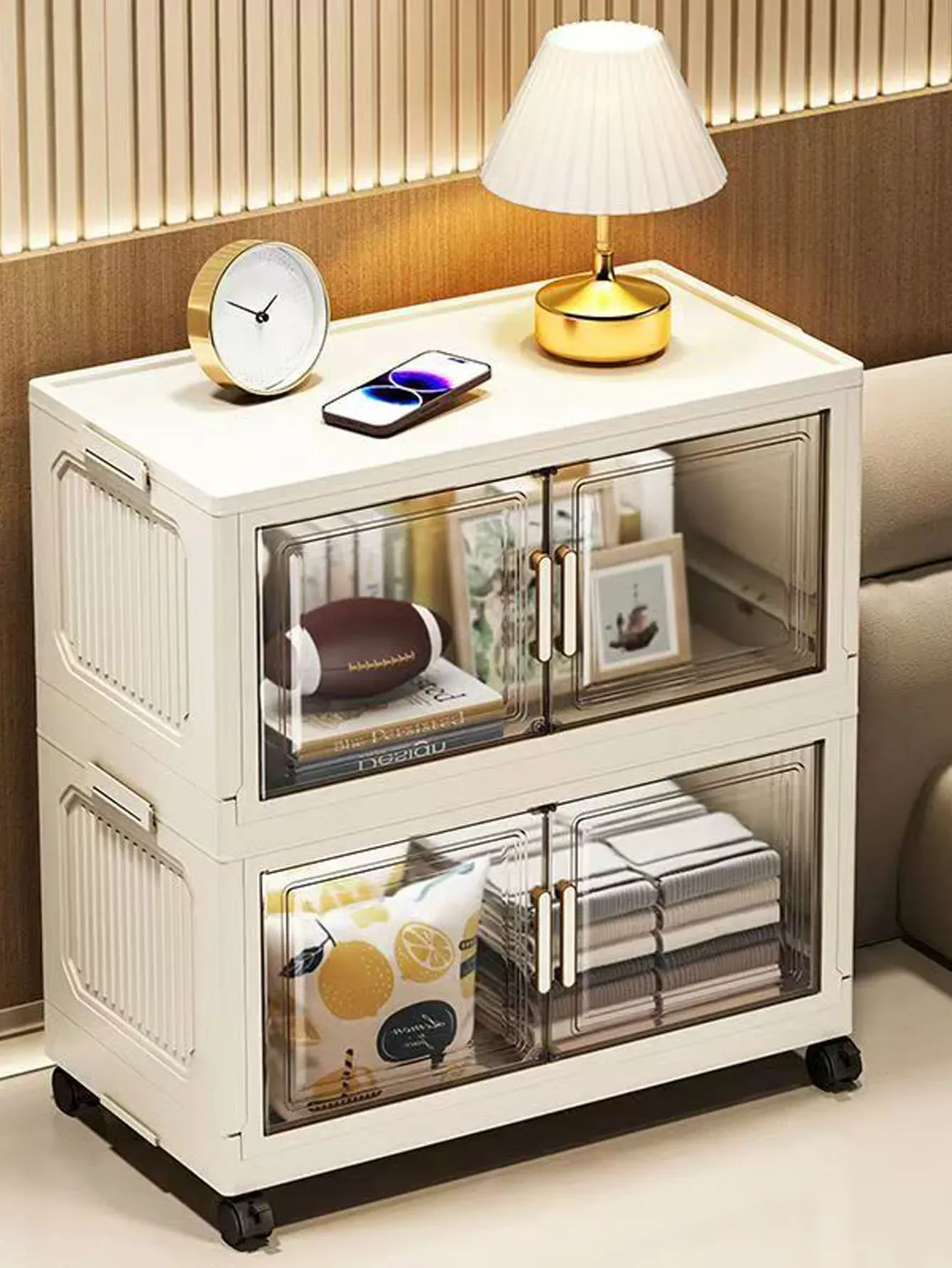 Armoire de rangement pliable sans installation 2