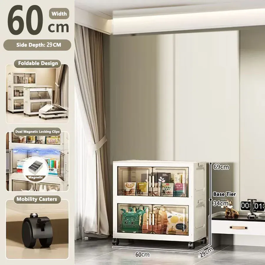 Armoire de rangement pliable sans installation 20