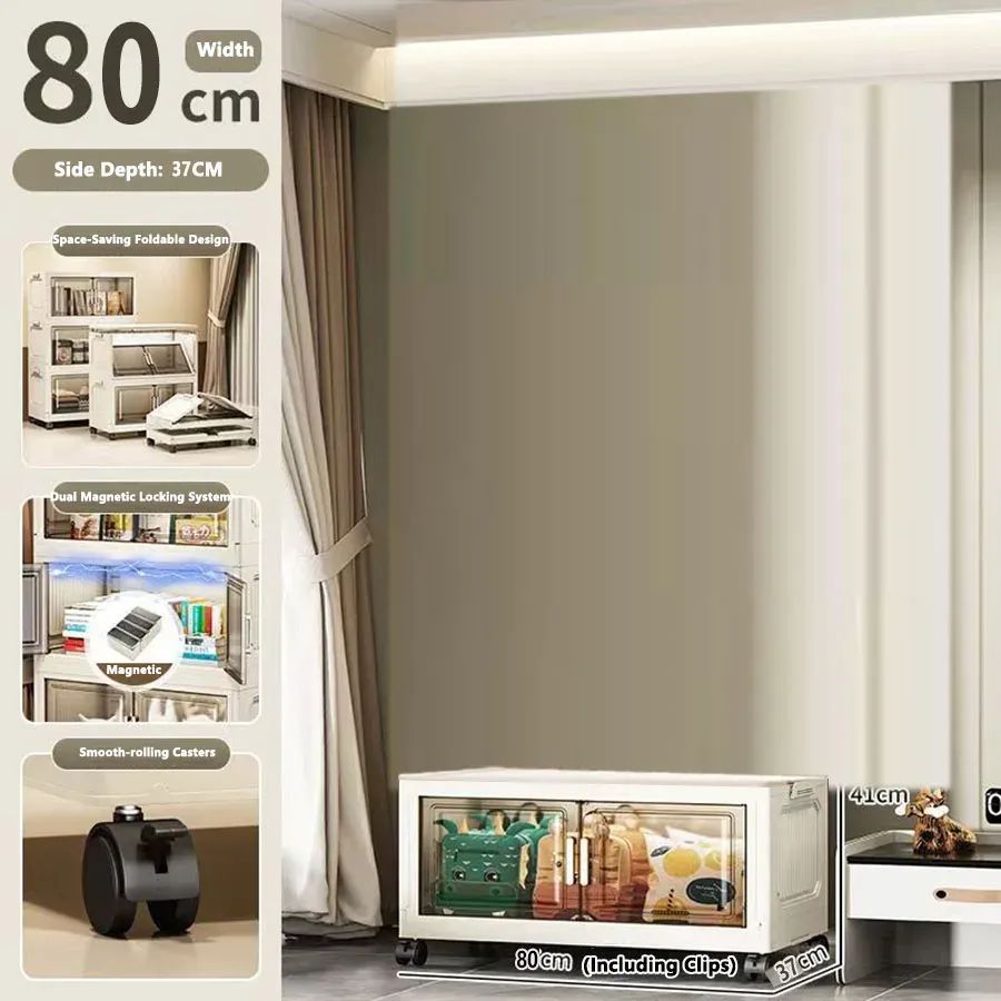 Armoire de rangement pliable sans installation 9