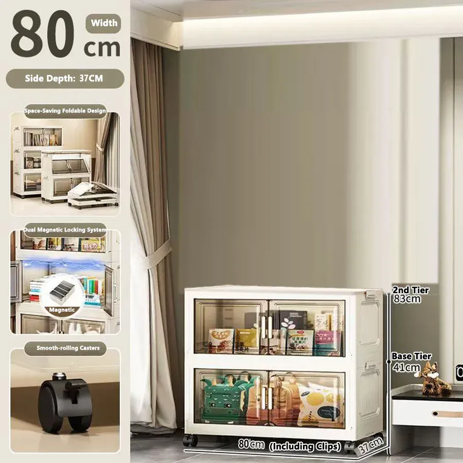 Armoire de rangement pliable sans installation 8