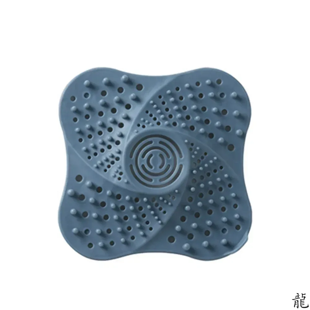 Bouchon filtrant pour douche anti-obstruction, récupérateur de cheveux, crépine de siphon de sol pour salle de bain 4