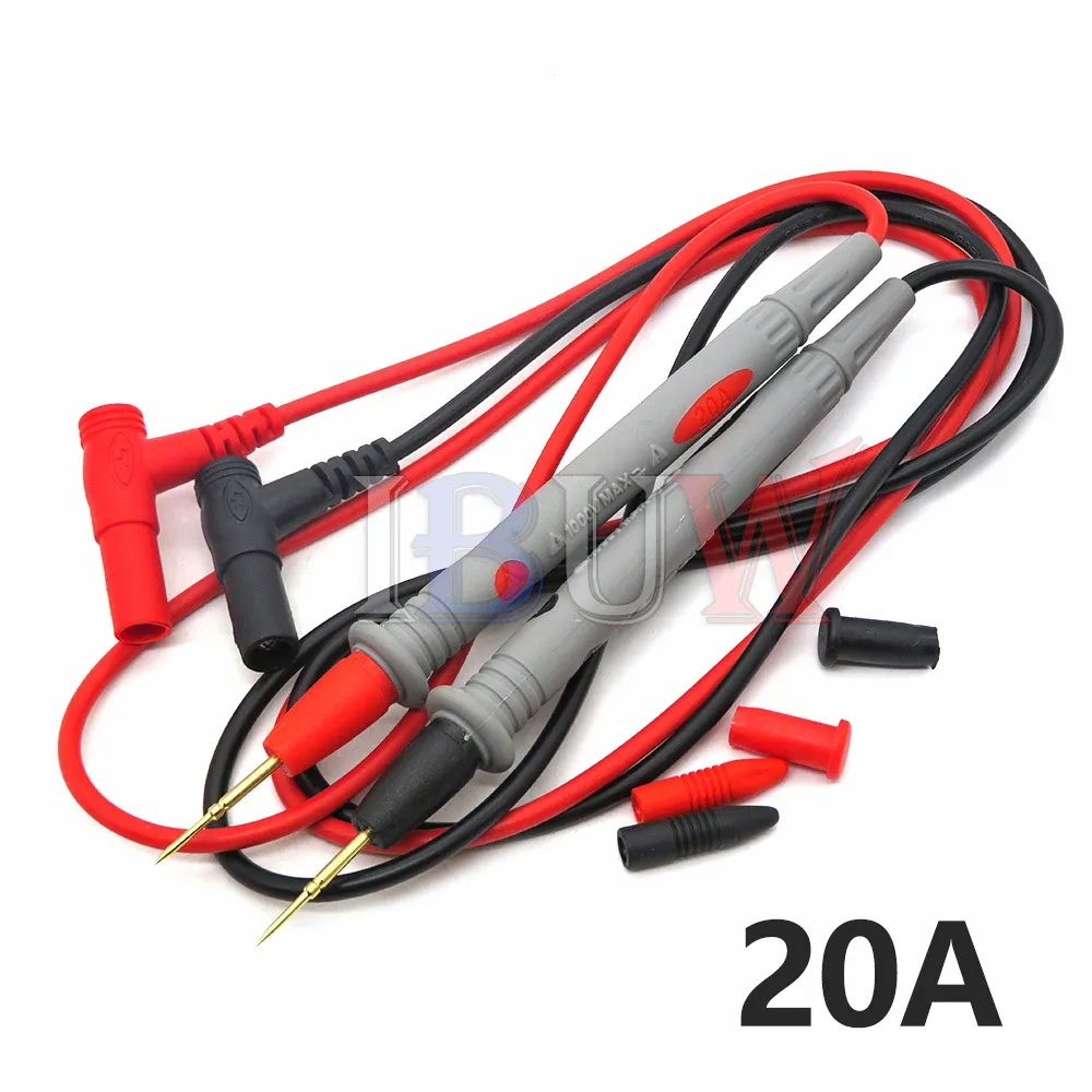 Multimètre numérique universel XL830L avec voltmètre, pince ampèremétrique, sondes et câbles de test, 1000 V, 10 A / 20 A, 1 paire 5