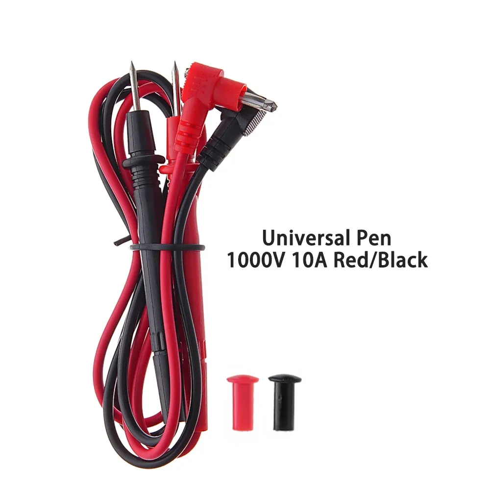 Multimètre numérique universel XL830L avec voltmètre, pince ampèremétrique, sondes et câbles de test, 1000 V, 10 A / 20 A, 1 paire 7