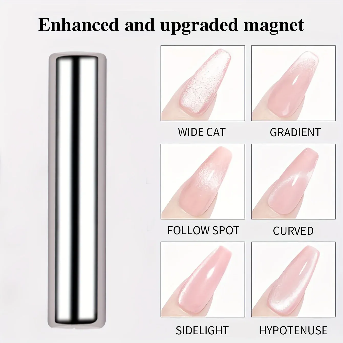 Stylo aimant pour vernis gel effet œil de chat, nail art 3D, aimant puissant, outil de manucure DIY 4