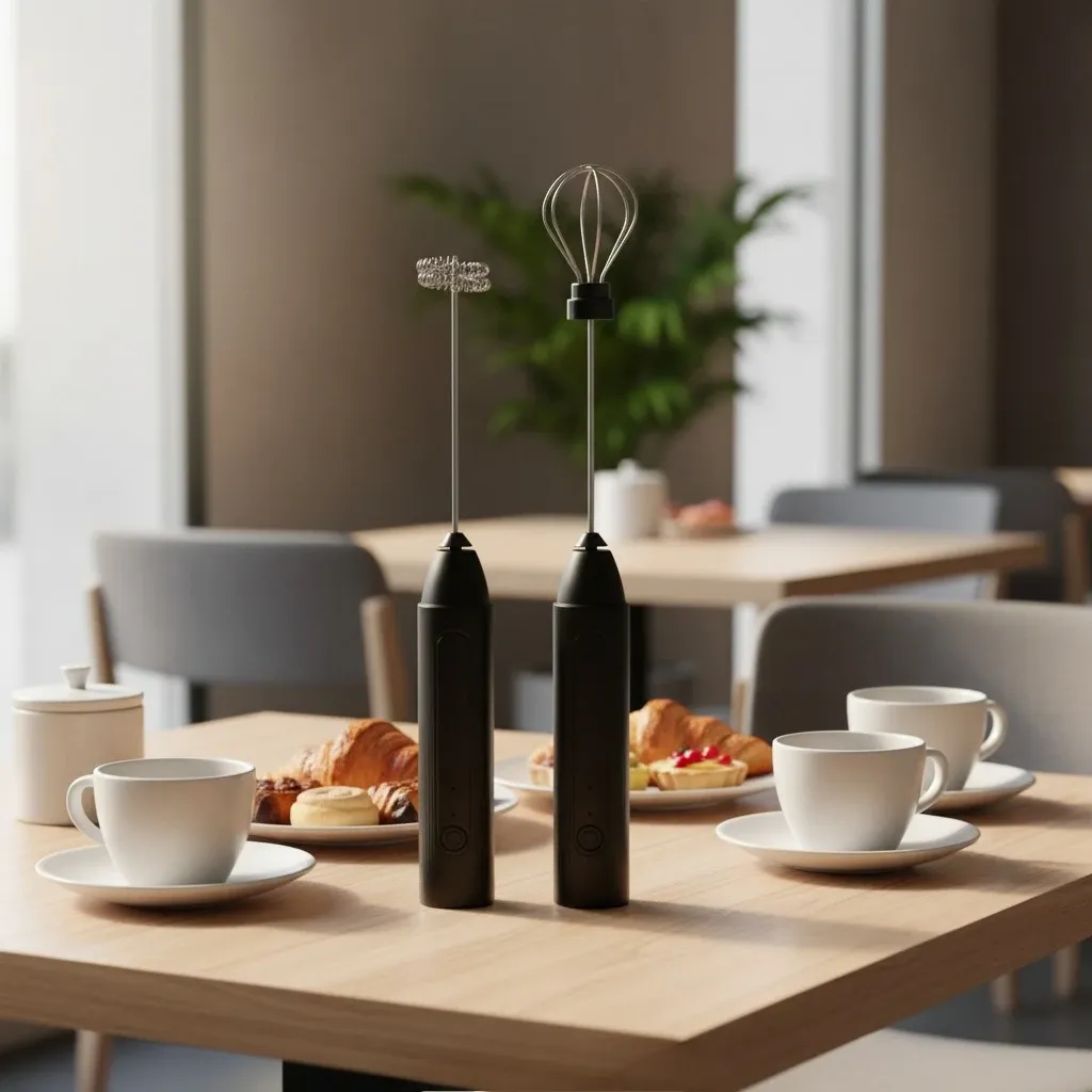 Mini mousseur à café rechargeable par USB