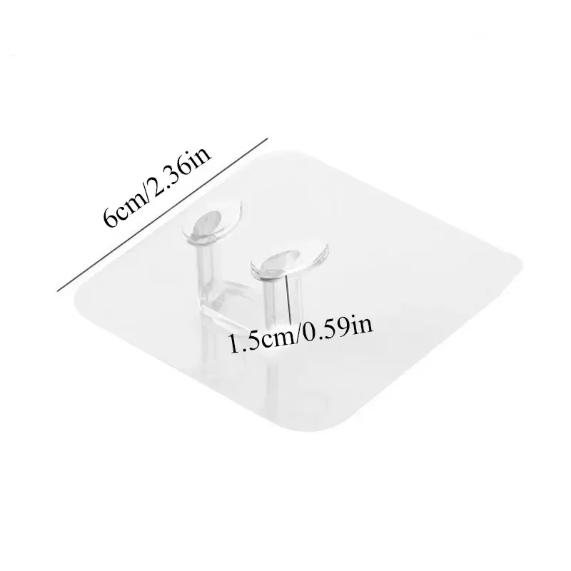 Support mural auto-adhésif pour casseroles et couvercles, sans perçage, lot de 1, 2 ou 4 8