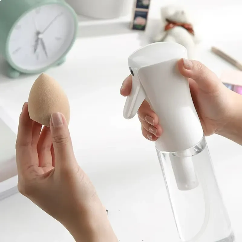 Flacon pulvérisateur pour cheveux 500/300/200 ml, haute pression, rechargeable, pour maquillage et hydratation 2