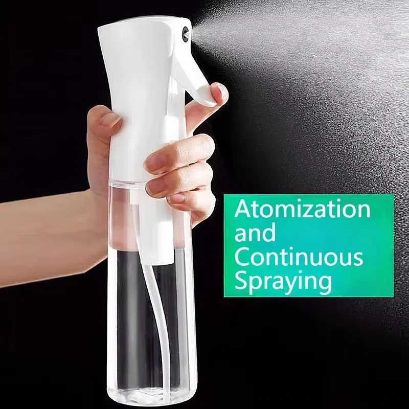 Flacon pulvérisateur pour cheveux 500/300/200 ml, haute pression, rechargeable, pour maquillage et hydratation 6