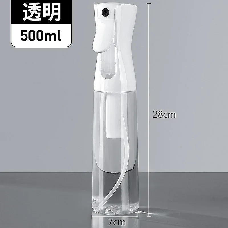 Flacon pulvérisateur pour cheveux 500/300/200 ml, haute pression, rechargeable, pour maquillage et hydratation 9