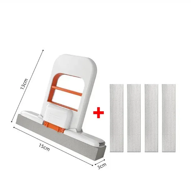 Mini vadrouille à main pliable en éponge pour évier, salle de bain et bureau, à absorption rapide, idéale pour les vitres de voiture et de maison 10