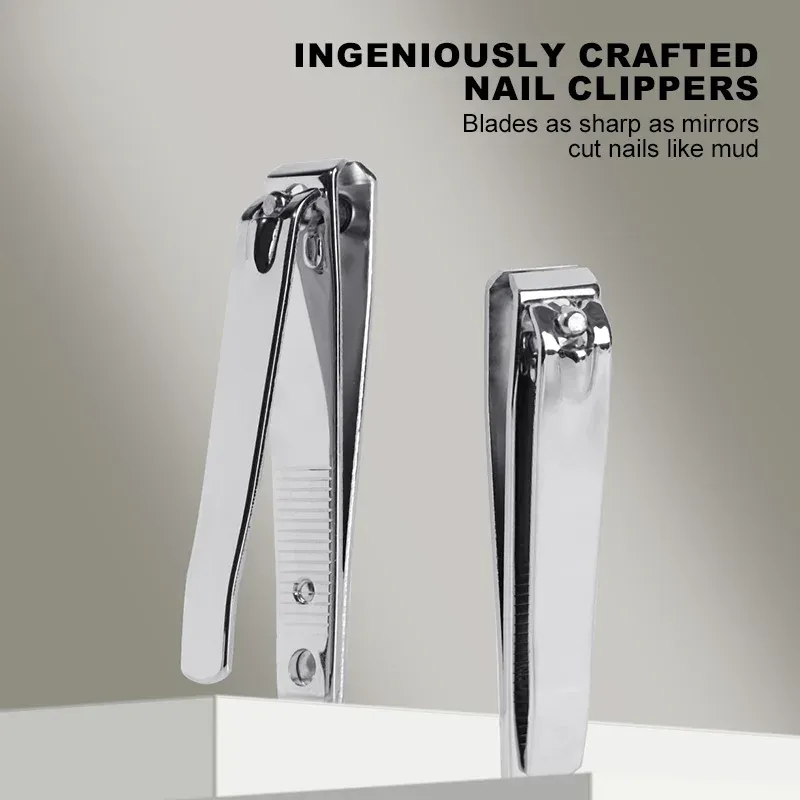 Coupe-ongles professionnel avec lime à ongles, vue d'ensemble