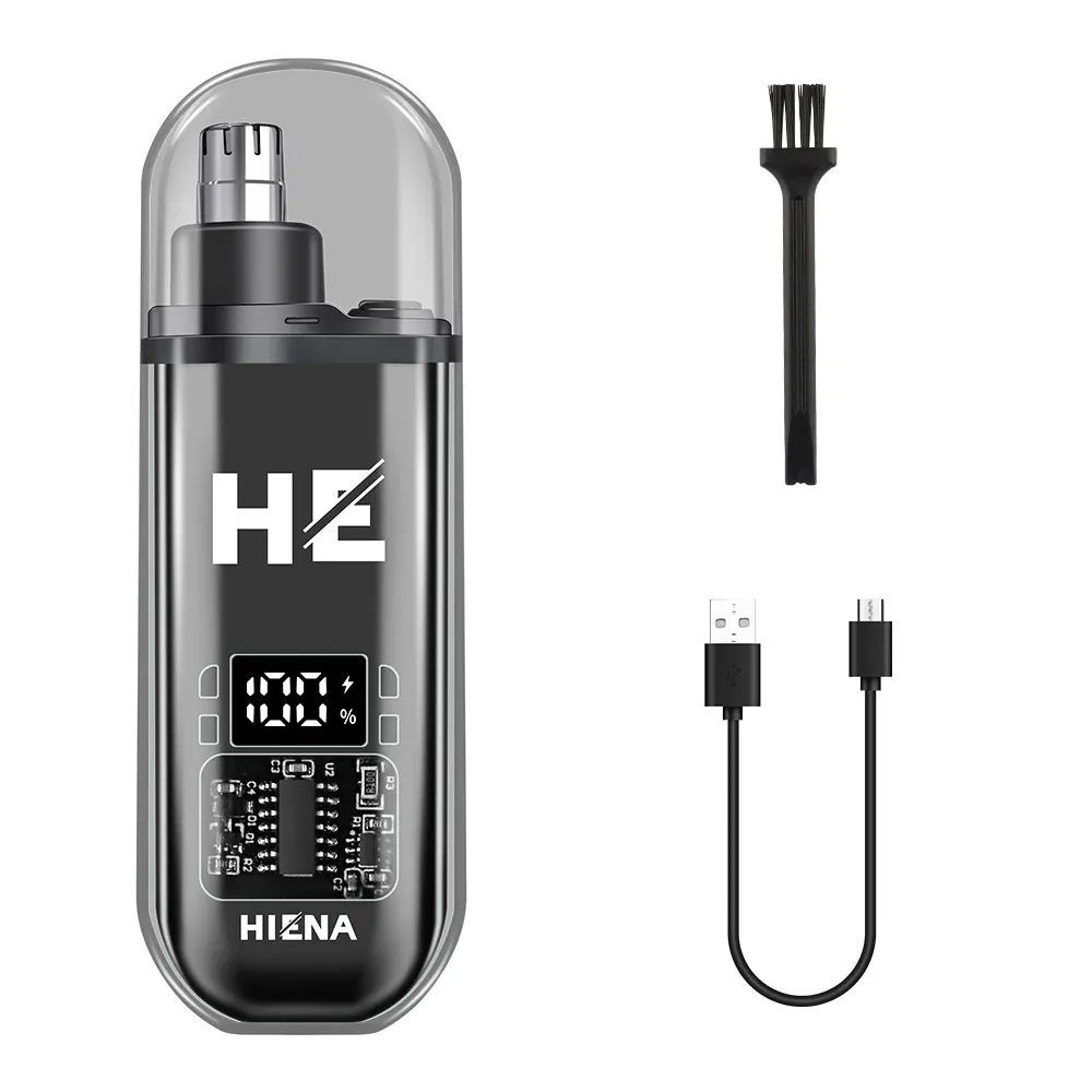 Tondeuse électrique pour le nez rechargeable, à mouvement multiple, lavable, unisexe - Image 1
