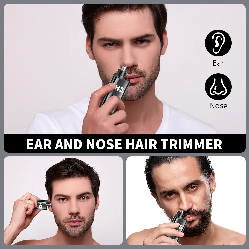 Tondeuse électrique pour le nez rechargeable, à mouvement multiple, lavable, unisexe 5