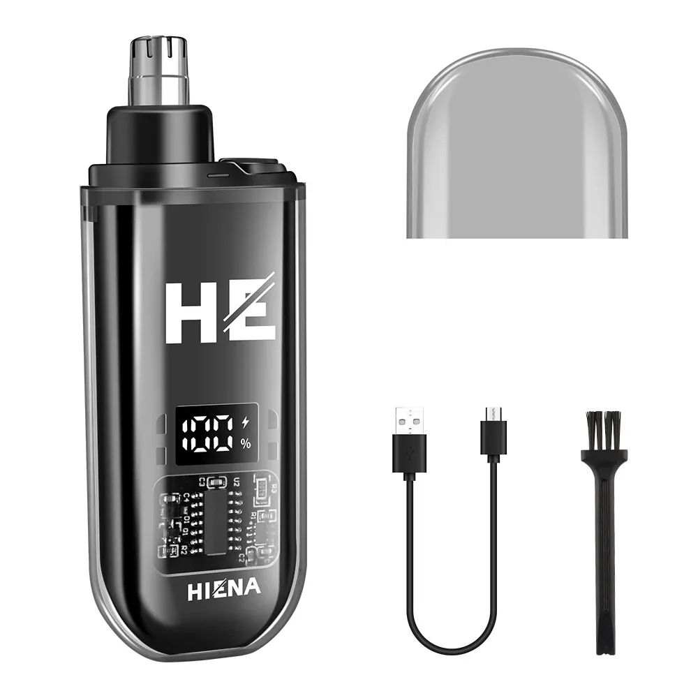 Tondeuse électrique pour le nez rechargeable, à mouvement multiple, lavable, unisexe 7