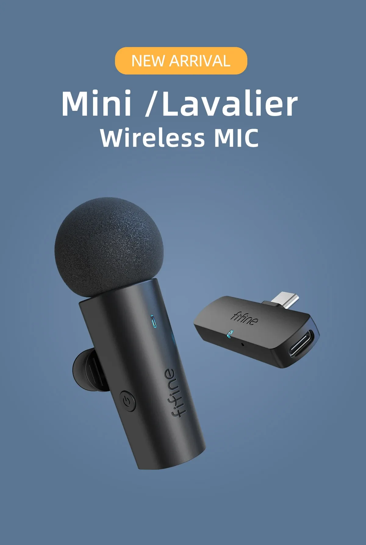 Micro-cravate sans fil FIFINE en situation