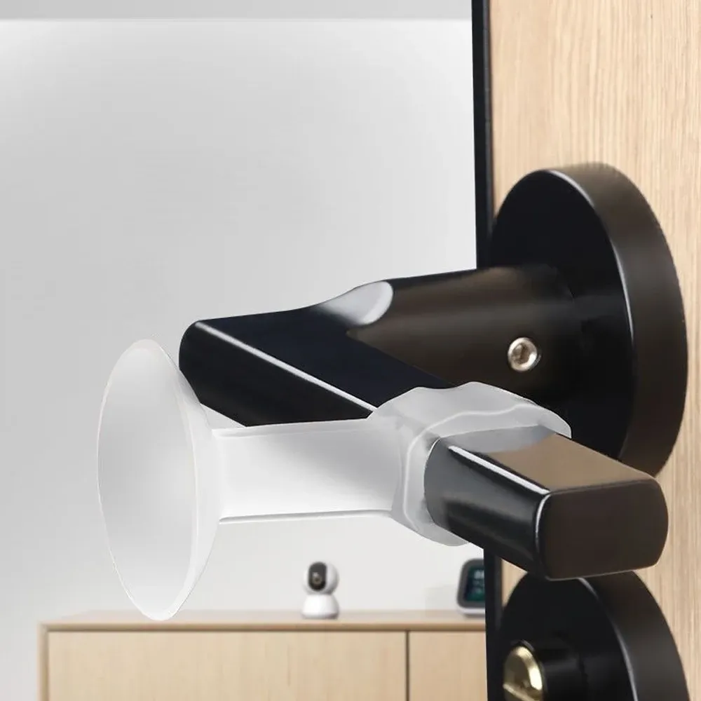 Butée de porte transparente en détail