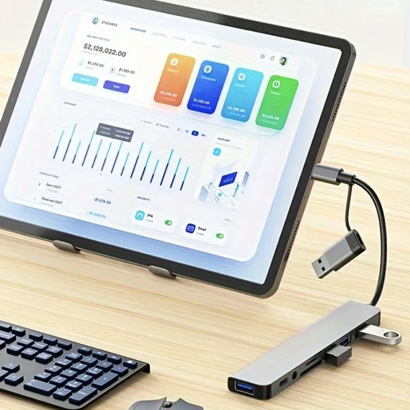 Détail des ports du hub USB